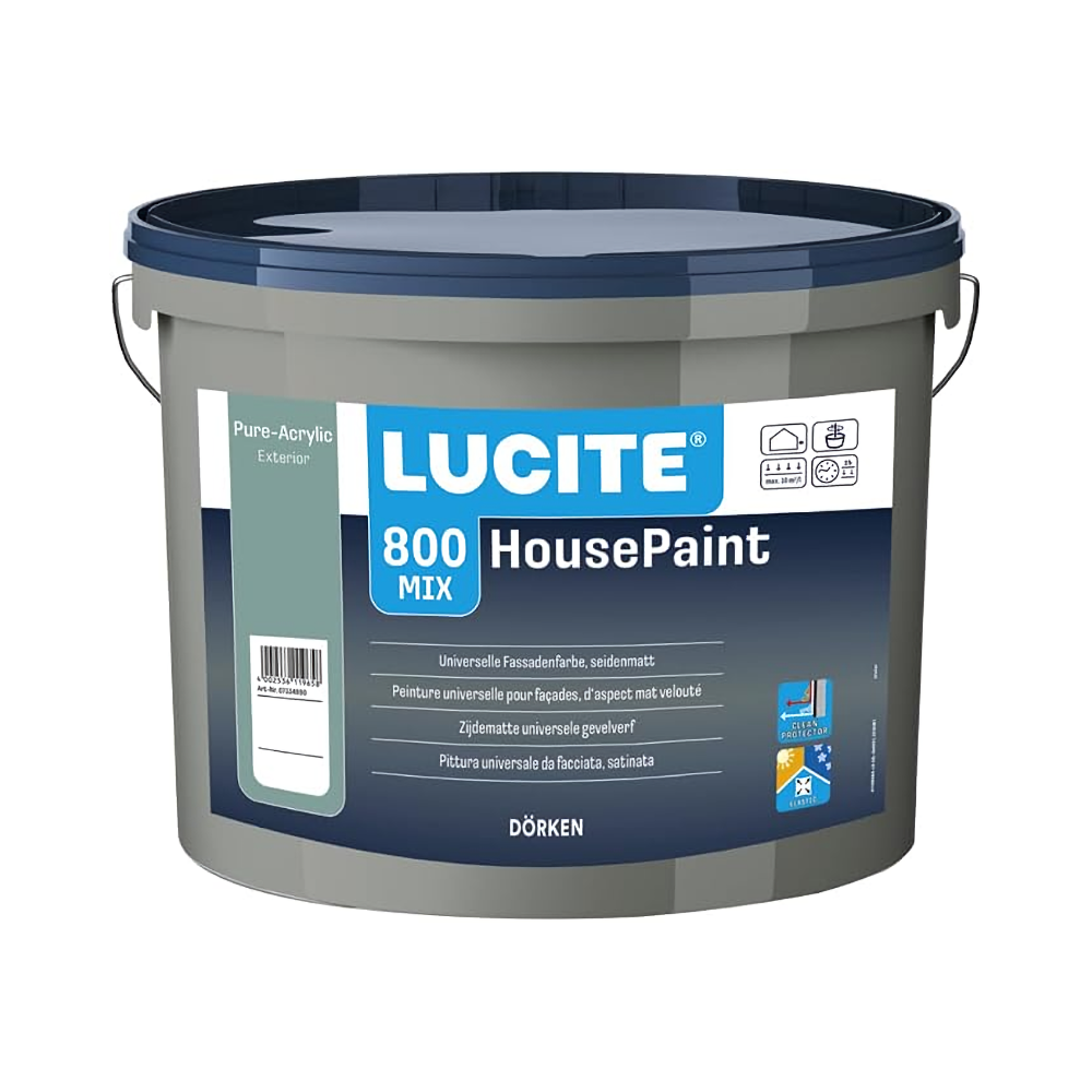 Emmer Lucite Housepaint wit 1000T van 12 liter