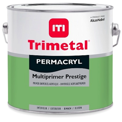 Trimetal permacryl multiprimer van 2,5 liter