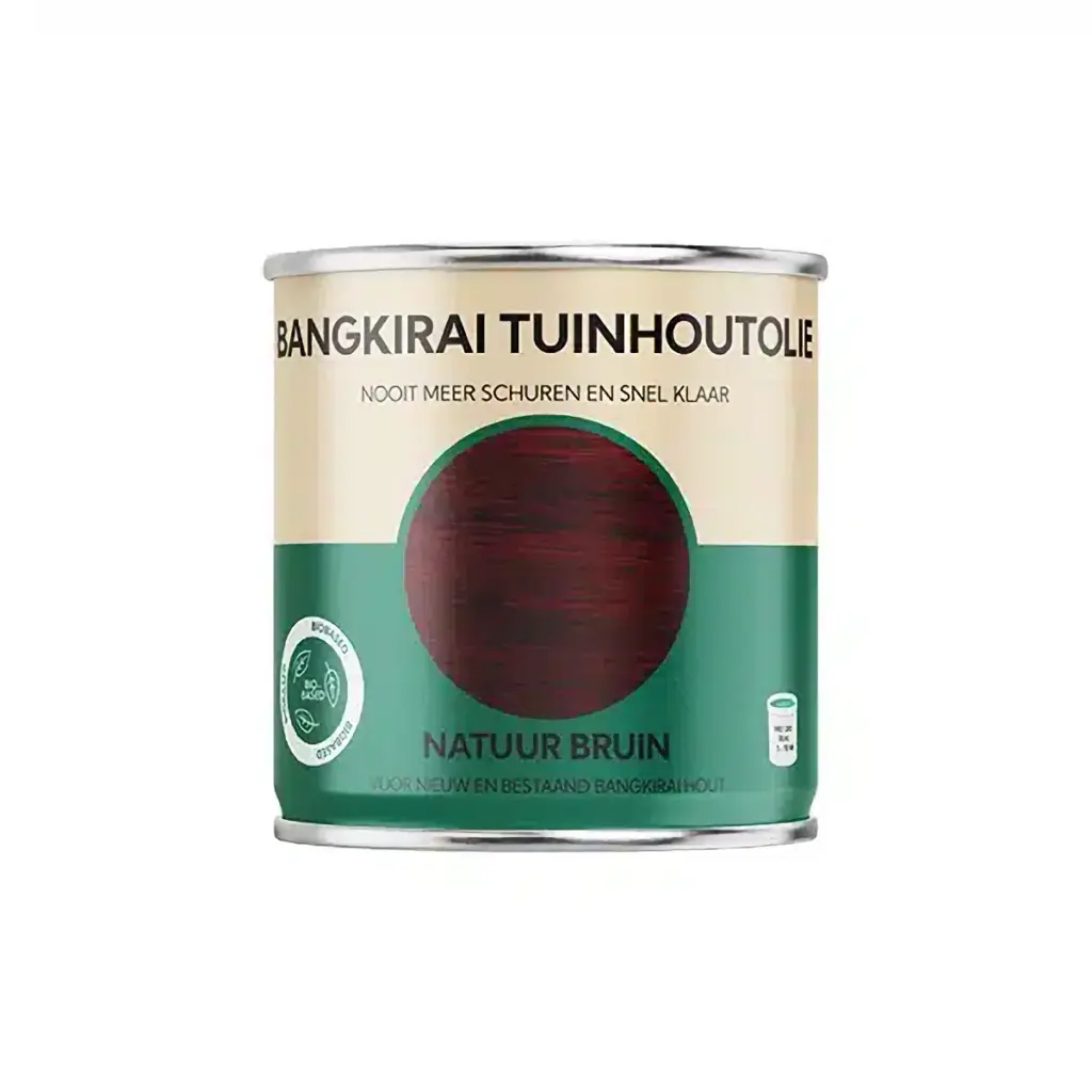 Bangkirai tuinhoutolie natuur bruin 0,75 liter