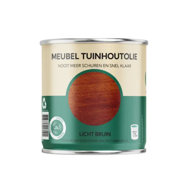 meubel tuinhoutolie 0,75 liter blik