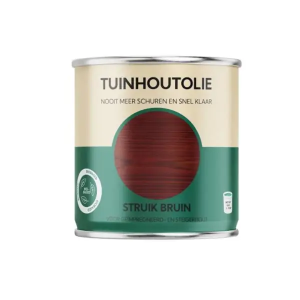 blik tuinhoutolie van 0,75 liter